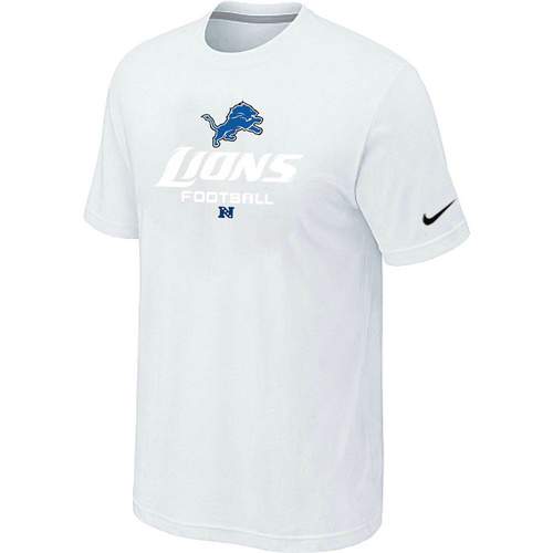 Nike Detroit Lions Critical Victory NFL T-Shirt - White